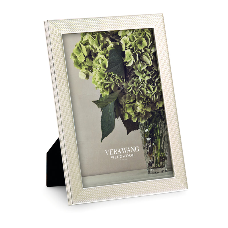 Wedgwood Vera Wang With Love Nouveau Pearl Photo Frame 5x7