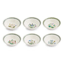 Portmeirion Botanic Garden Oatmeal/Soup Bowls ((Drum Shape) 16.5cm Set of 6