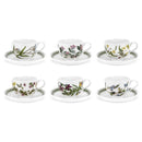 Portmeirion Botanic Garden Teacup and Saucer (Traditional) with Standard Motifs