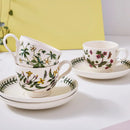 Portmeirion Botanic Garden Teacup and Saucer (Traditional) with Standard Motifs