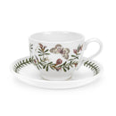 Portmeirion Botanic Garden Breakfast Cup & Saucer (Traditional Shape) with New Motifs Set of 6
