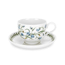 Portmeirion Botanic Garden Breakfast Cup & Saucer (Traditional Shape) with New Motifs Set of 6