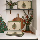 Pimpernel for Spode Christmas Tree Placemats & Coasters Set of 12