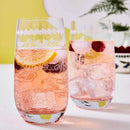 Portmeirion Botanic Garden Crystal Highballs Set of 4