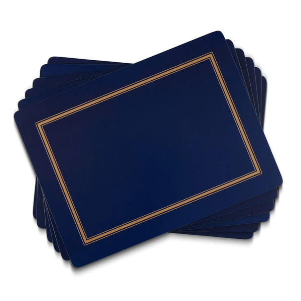 Pimpernel Classic Midnight Placemats Set of 6