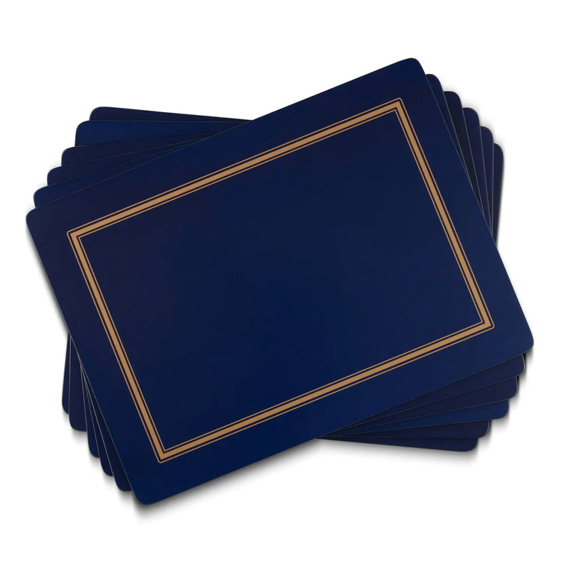 Pimpernel Classic Midnight Placemats Set of 6
