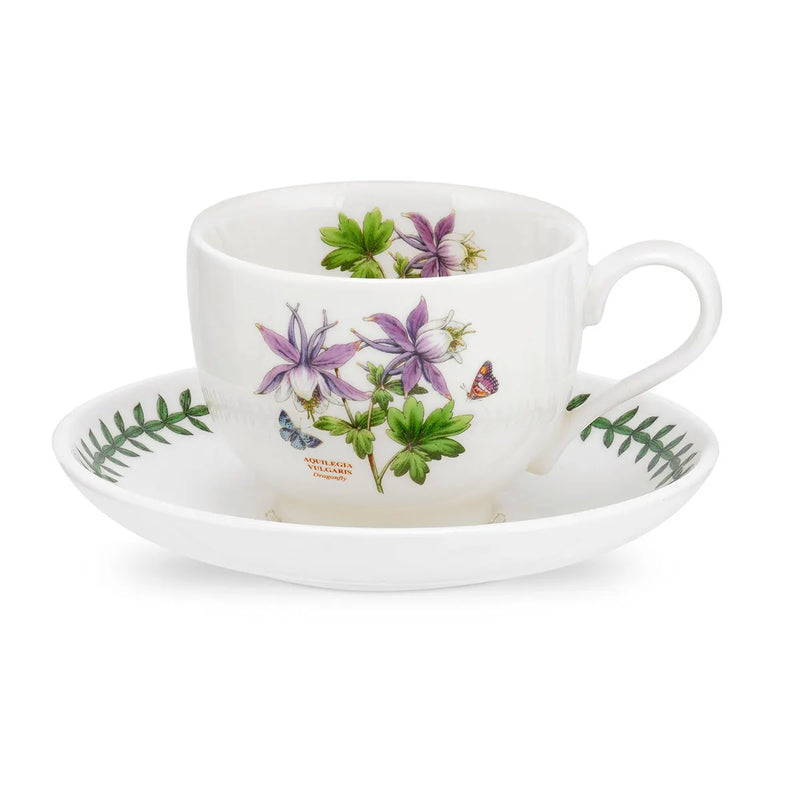 Portmeirion Exotic Botanic Garden Teacup & Saucer, Set of 6