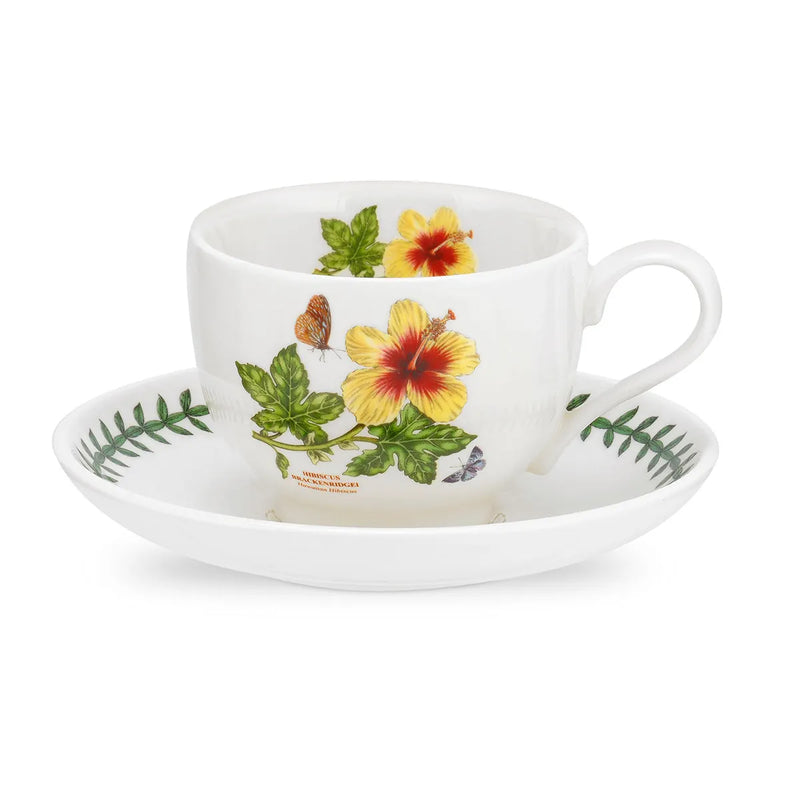 Portmeirion Exotic Botanic Garden Teacup & Saucer, Set of 6