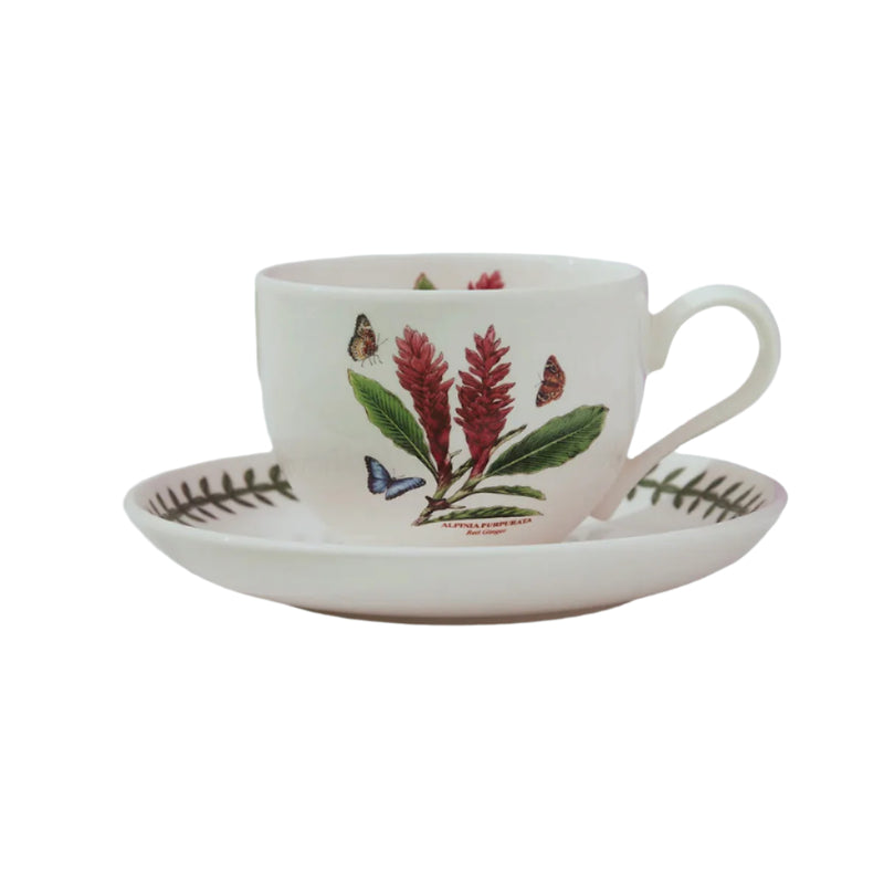 Portmeirion Exotic Botanic Garden Teacup & Saucer, Set of 6