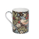 Royal Worcester Morris & Co Strawberry Thief Mug, Chocolate