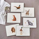 Pimpernel for Royal Worcester Wrendale Designs Placemats Set of 6