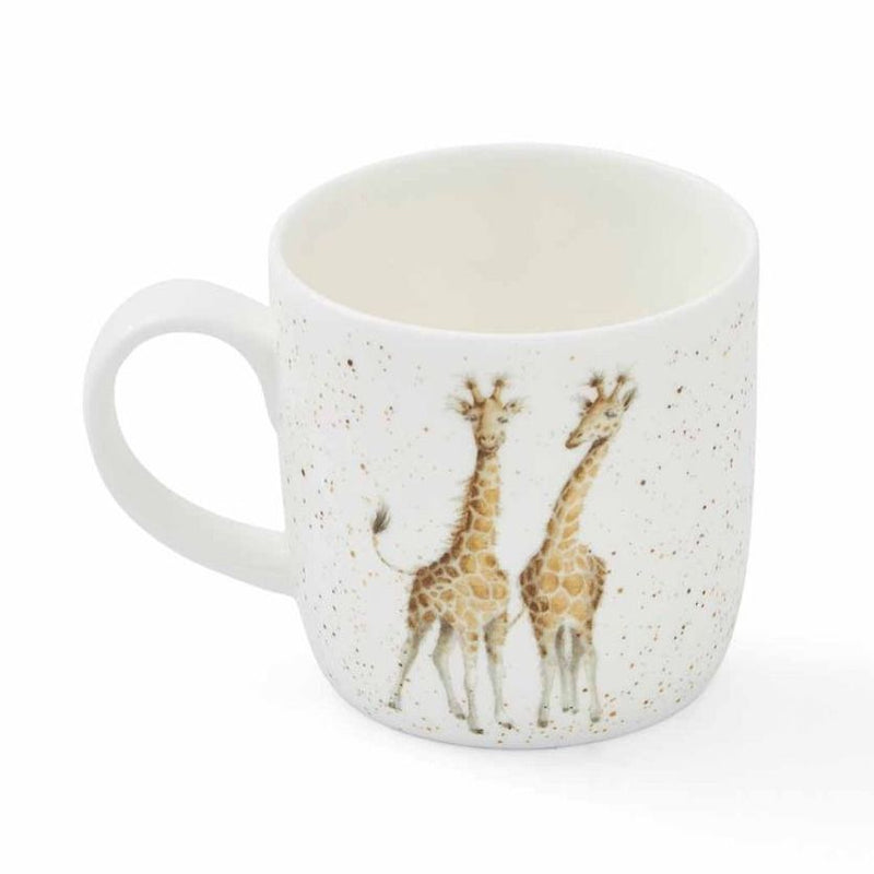 Royal Worcester Wrendale Designs First Kiss (Giraffe) Mug