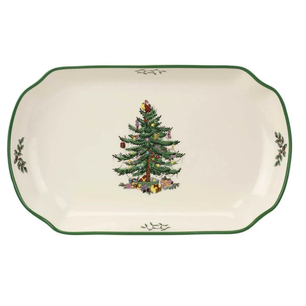 Spode Christmas Tree Rectangular Serving Tray