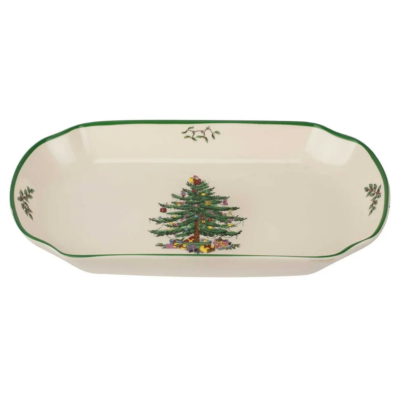 Spode Christmas Tree Rectangular Serving Tray