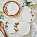 Royal Worcester Wrendale Designs Set of 4 Coupe Dinner Plates 26.6cm - Assorted