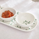 Sophie Conran for Portmeirion Mistletoe 3 Bowl & Tray Set