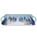 Portmeirion Sara Miller Frosted Pines Large Handled Melamine Tray