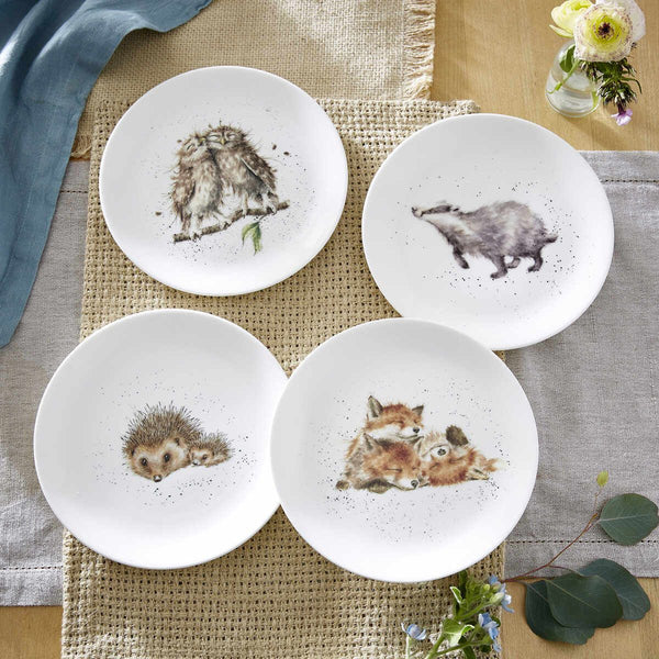 Royal Worcester Wrendale Designs Coupe Side Plate (Badger