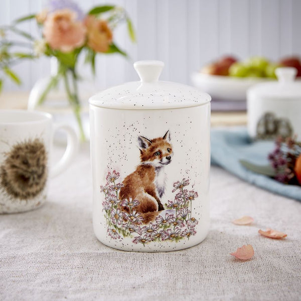 Royal Worcester Wrendale Designs Medium Lidded Store Jar (Fox)