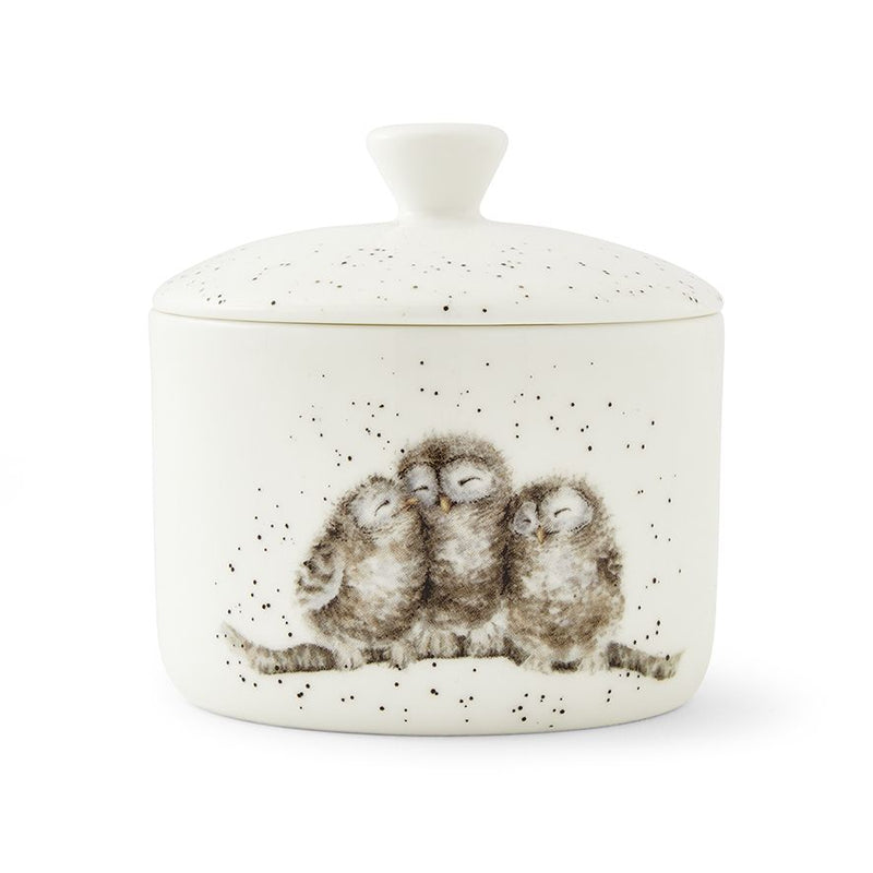 Royal Worcester Wrendale Designs Small Lidded Store Jar (Owls)