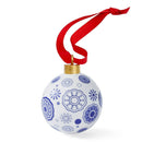 Spode Blue Italian Spoked Bauble