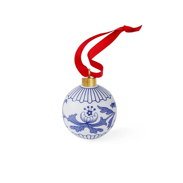 Spode Blue Italian Bouquet Bauble