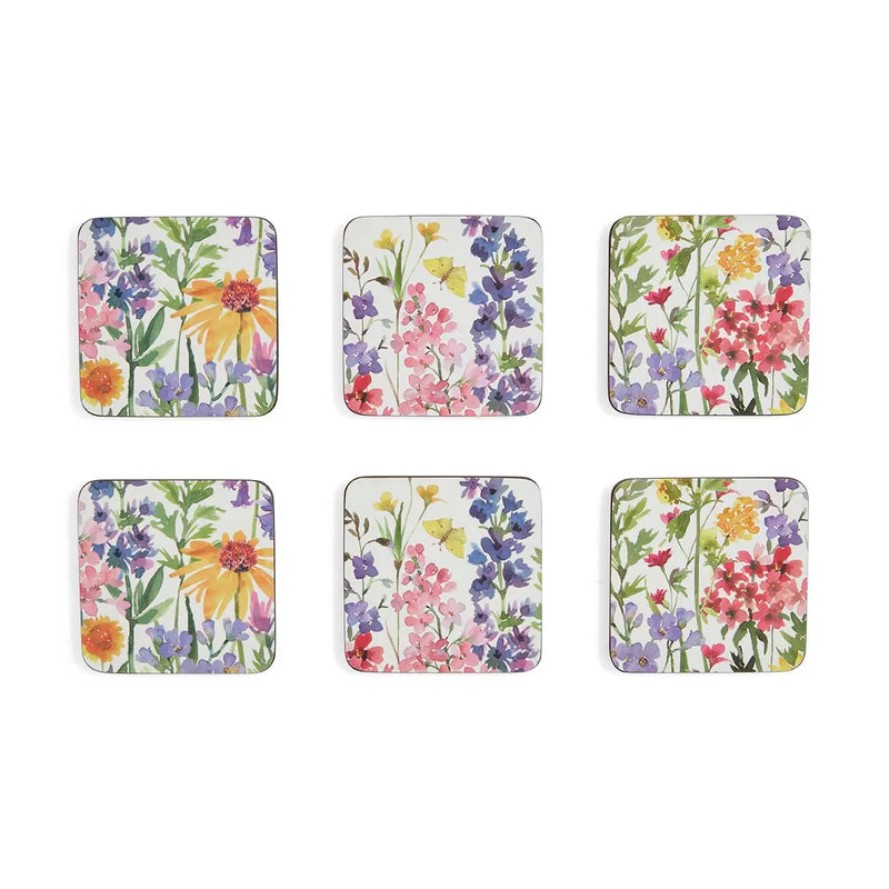 Pimpernel Wildflowers Coasters Set of 6