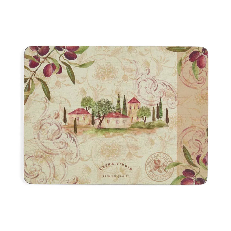 Pimpernel Olive Orchard Placemats Set of 6