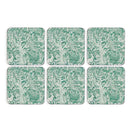 Pimpernel Tapestry Sage Coasters Set of 6