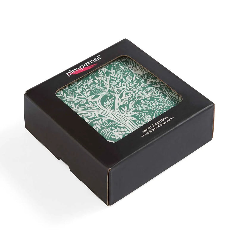 Pimpernel Tapestry Sage Coasters Set of 6