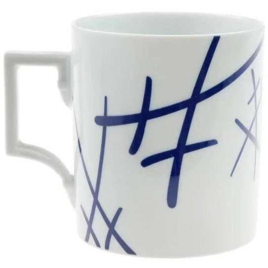 Meissen Mug Cross Sword