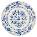 Meissen Cutout Blue Onion Soup Plate 22cm