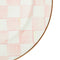 MacKenzie-Childs Rosy Check Enamel Serving Platter