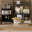 MacKenzie-Childs Mocha Check Small Compote