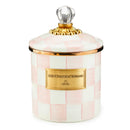 MacKenzie-Childs Rosy Check Enamel Canister - Small