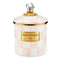 MacKenzie-Childs Rosy Check Enamel Canister - Small
