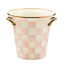 MacKenzie-Childs Rosy Check Wine Cooler