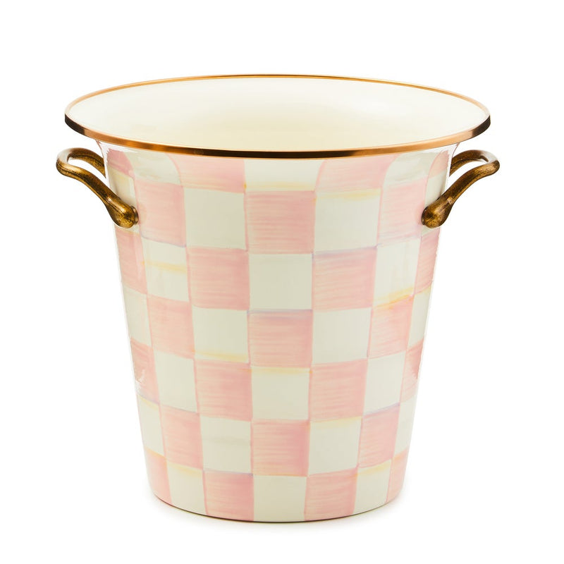 MacKenzie-Childs Rosy Check Wine Cooler