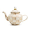 MacKenzie-Childs Mocha Check Teapot 4 Cup