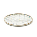 MacKenzie-Childs Sterling Check Enamel Tray