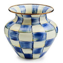 MacKenzie-Childs Royal Check Enamel Large Vase