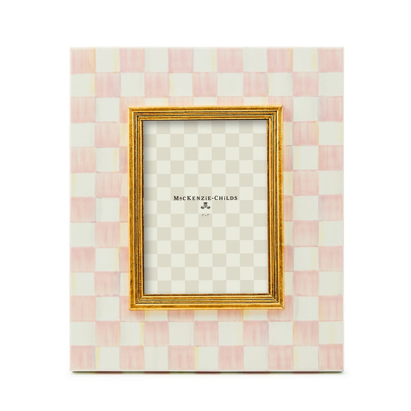 MacKenzie-Childs Rosy Check 5" x 7" Frame
