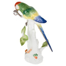 Meissen Bird Figurine Parrot on Tree Trunk 77027