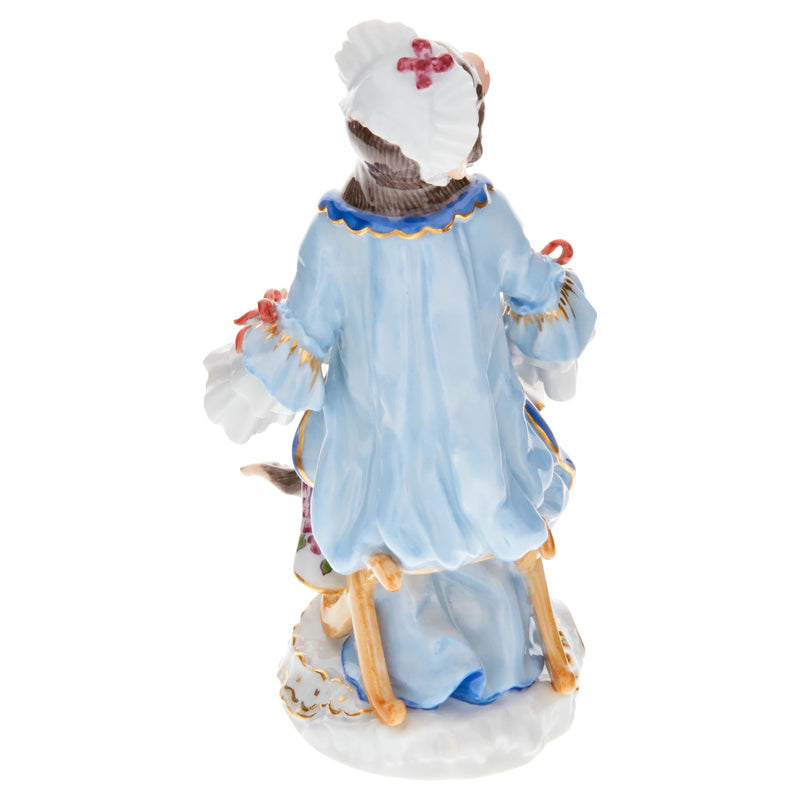 Meissen Monkey Orchestra Songstress, Female