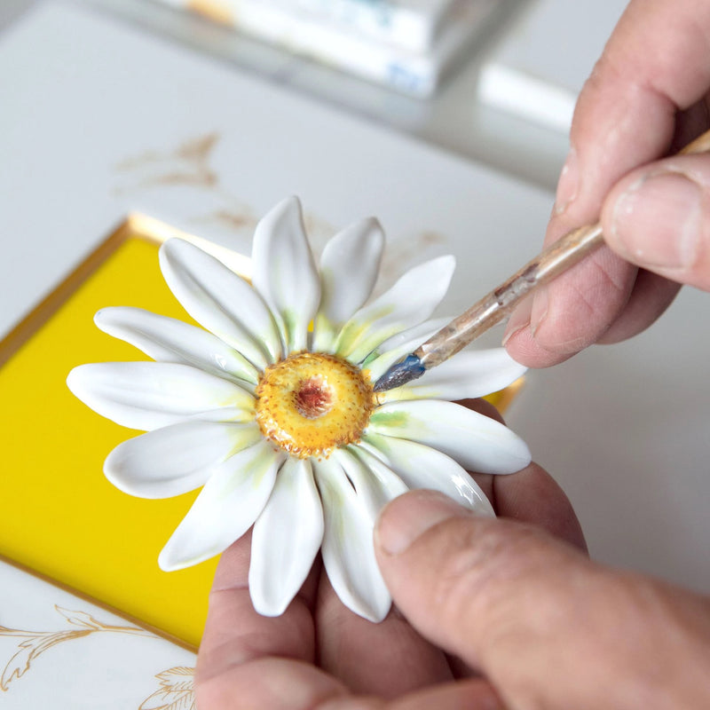 Meissen Wall Painting with Marguerite