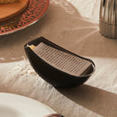 Alessi Parmenide Grater with Cheese Cellar Black