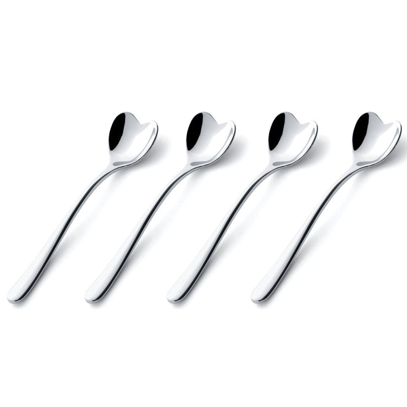 Alessi Big Love Ice Cream Spoon Set of 4