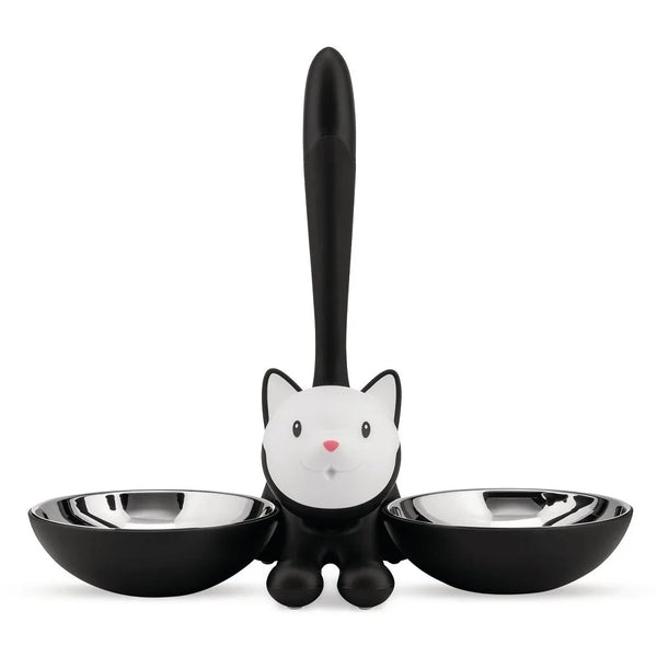 Alessi Tigrito Cat Bowl Black