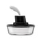 Alessi Ship Shape Container with Small Spatula Black