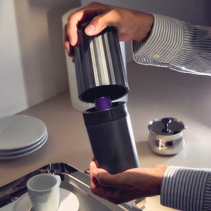 Alessi Plisse Capsule Emptier
